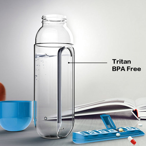 Creative Water Bottle with Medicine Kit