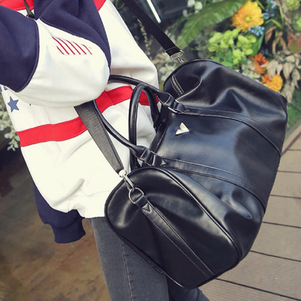 Leather Fitness Bag