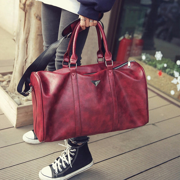 Leather Fitness Bag