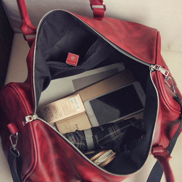 Leather Fitness Bag